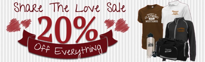 Share the Love Sale! 20% OFF!