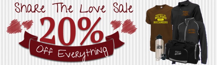 Share the Love Sale! 20% OFF!
