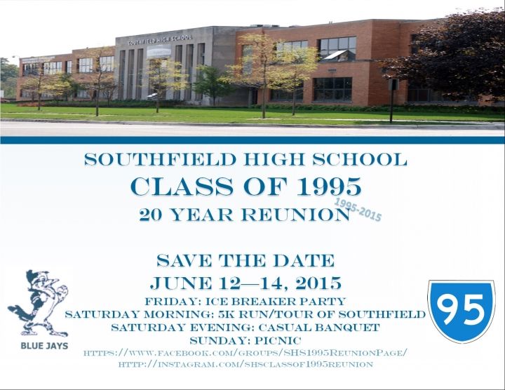 Southfield High School Reunion 1995