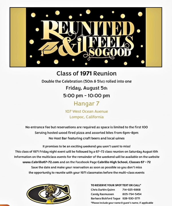Class of 1971 50th Reunion 2022