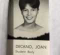 Joan Decano class of '66
